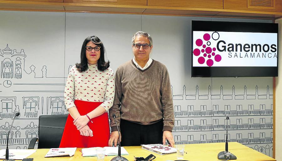 Virginia Carrera y Gabriel Risco, en una imagen de archivo. 