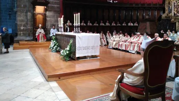 Santa Misa para conmemorar los 50 años desde la ordenación sacerdotal de Ricardo Blázquez.