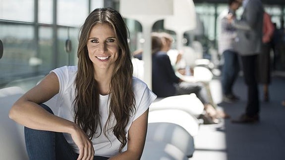 Lucía Villalón le desea a 'Chicharito' que «le vaya muy bonito»