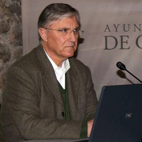 José Luis Ordóñez, representante de la plataforma 'No Más Mierda' contra los vertidos ilegales en Fuentepelayo, Segovia. 