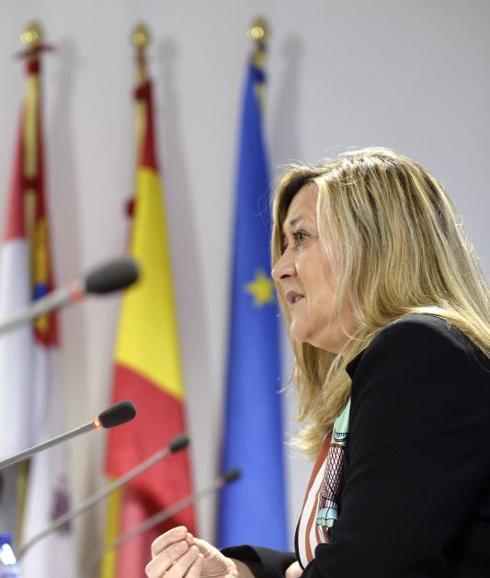 Pilar del Olmo, en la presentación de resultados.