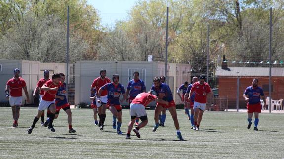 Momento del partido disputado por el BigMat Tabanera Lobos.