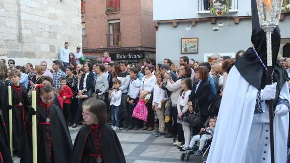 Procesión de Amor y Misericordia del Santísimo Cristo de Medinaceli en Valladolid.