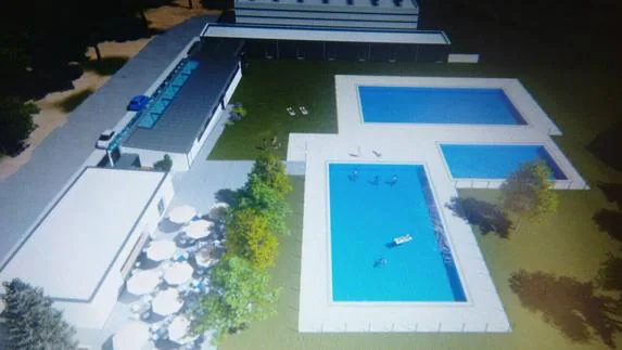 Proyecto de remodelación de las piscinas Los Palacios de Tudela.