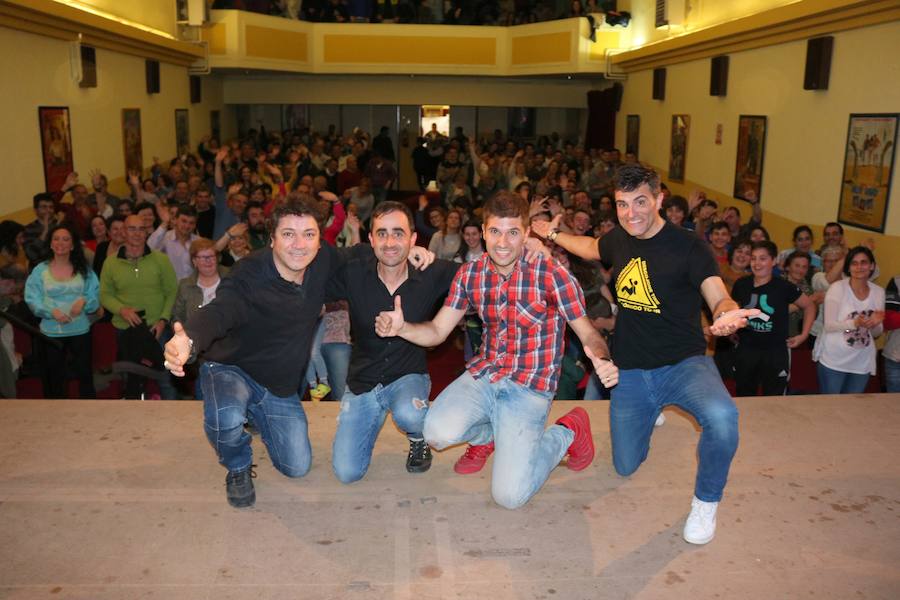 Exitosa noche de comedia