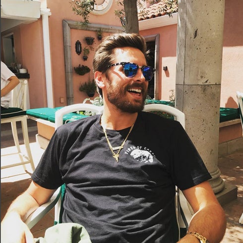 El actor Scott Disick. 