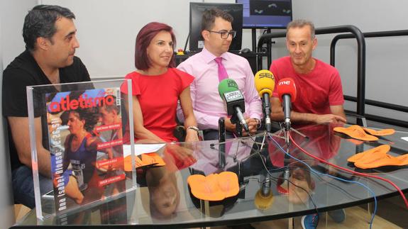 Alberto Calleja, Ana Isabel Alonso, Iván del Olmo y Paco Villameriel. 