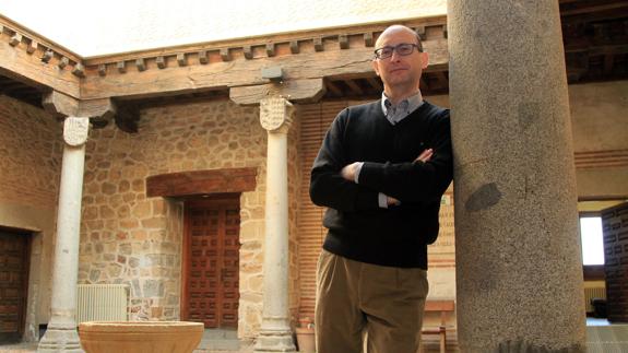 Víctor González Sánchez, director del Centro Asociado de la UNED en Segovia. Tanarro