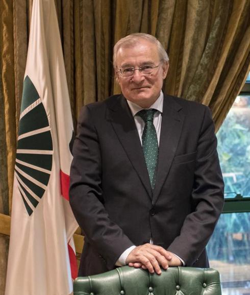 El presidente de Unicaja Banco, Manuel Azuaga.