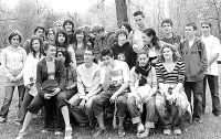 Jóvenes franceses de intercambio en Cervera