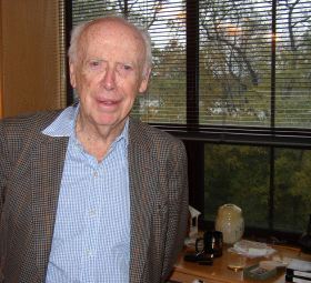 James Dewey Watson, premio Nobel de Medicina. / A. FERNÁNDEZ-EFE