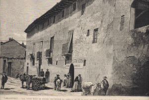Grabado de una foto de Laurent, publicado en 'La Ilustración Española y Americana' en 1875. / UÑA