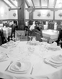 Interior del restaurante.