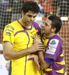 Asier y Chema defenderán los mismos colores en la selección. / G. V.