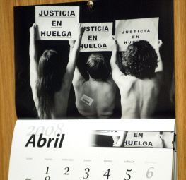 Varios funcionarios sorianos en el calendario. / JULIÁN GARCÍA