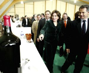 La viceconsejera de Desarrollo Rural de la Junta de Castilla y León, María Jesús Pascual, inaugura la Feria Agropecuaria. / J. GARCÍA