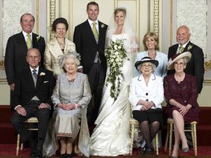 Peter Phillips, nieto de Isabel II, se casa con una canadiense