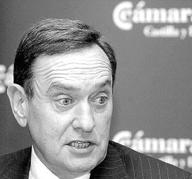 Manuel Vidal, presidente de la Cámara de Comercio. / EFE