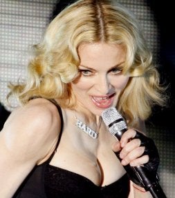 La inconfundible Madonna.  / AP