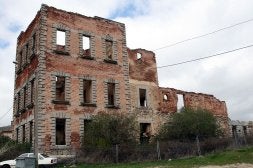 Aspecto que presentan las ruinas del Palacio de Valsaín. / ANTONIO TANARRO