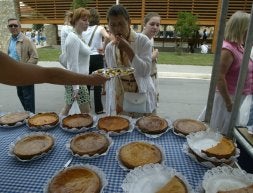 Feria del azúcar en una localidad alavesa. / I. AIZPURU