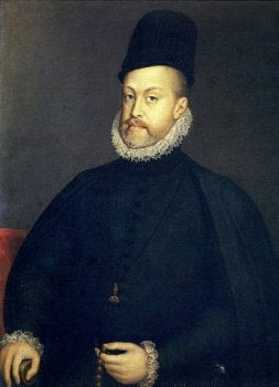 Retrato de Felipe II realizado por Sofonisba Anguissola. / EL NORTE