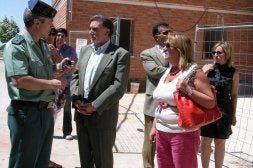 Alejo visita el cuartel de la Guardia Civil de Sepúlveda, remodelado con 925.000 euros