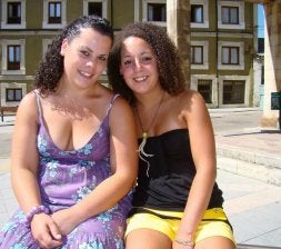 Sandra Montiel Montes y Lucía Sardina del Pino. / NURIA ESTALAYO