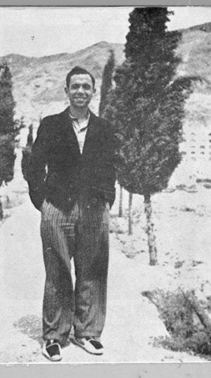 Fotografía de archivo de Miguel Hernández. ::
LA VERDAD