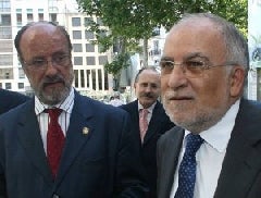 Javier León de la Riva y Víctor Morlán. ::                             RAMÓN GÓMEZ