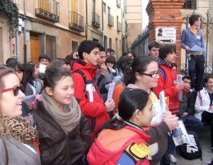 Alumnos del instituto Mariano Quintanilla visitan la Casa Museo de Antonio Machado. ::
EL NORTE