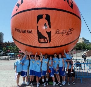 La NBA llega a Valladolid de la mano del BBVA