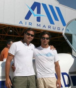 Dos pilotos fallecen en el aeródromo de Marugán en un accidente de avioneta