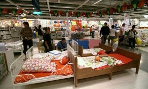 Tienda de Ikea en el ensanche de Vallecas. ::                             P. IZQUIERDO