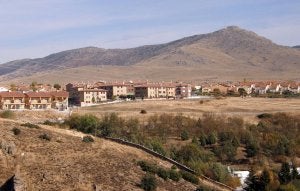 Vista de la localidad de Palazuelos, que en la última década ha duplicado con creces su población. ::                             ELENA RUBIO