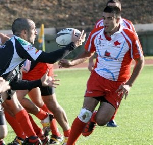 Momento de un partido del Azulejos Tabanera durante la pasada temporada. ::                             ANTONIO TANARRO