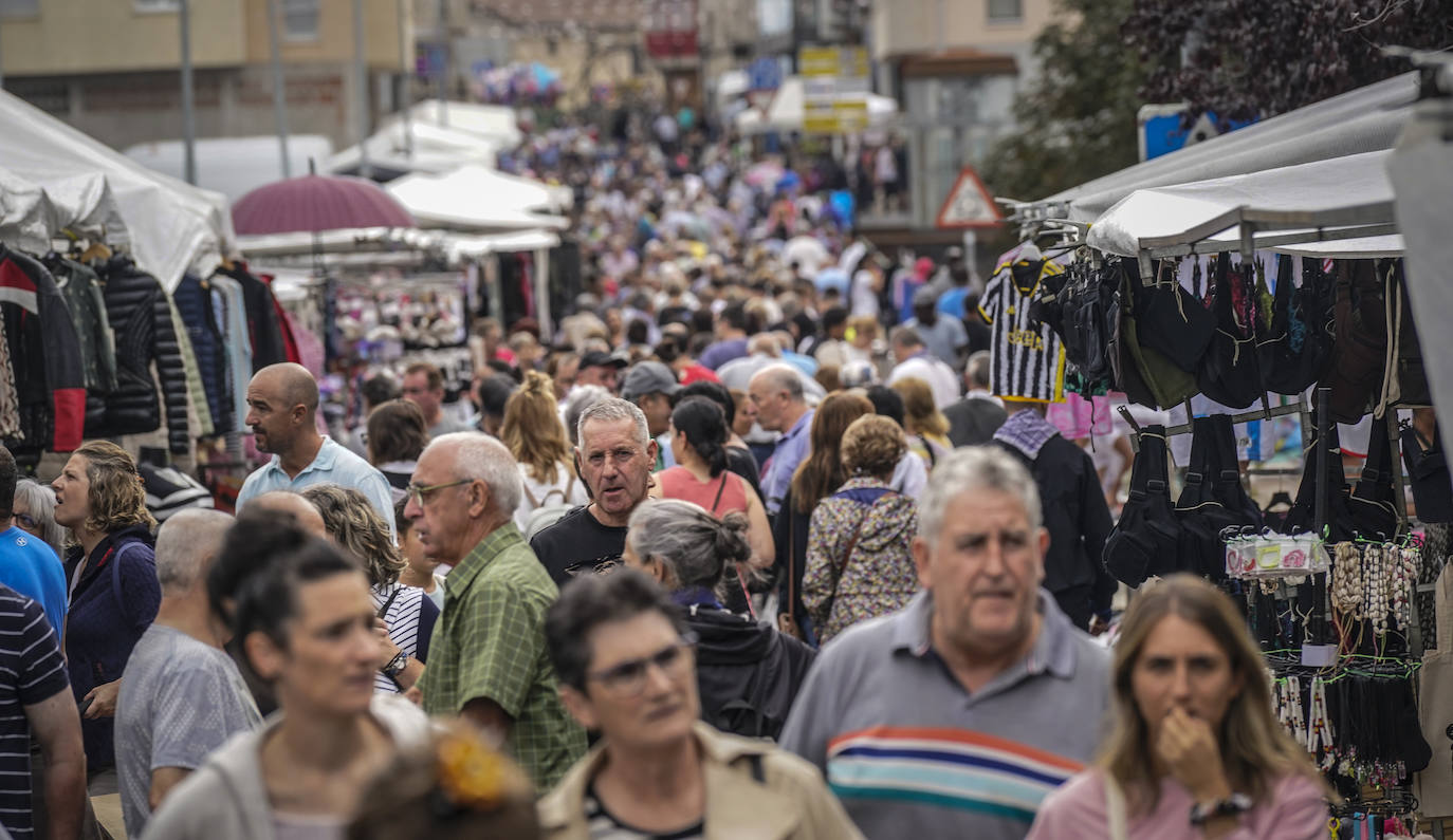 Las imágenes de la feria de Agurain