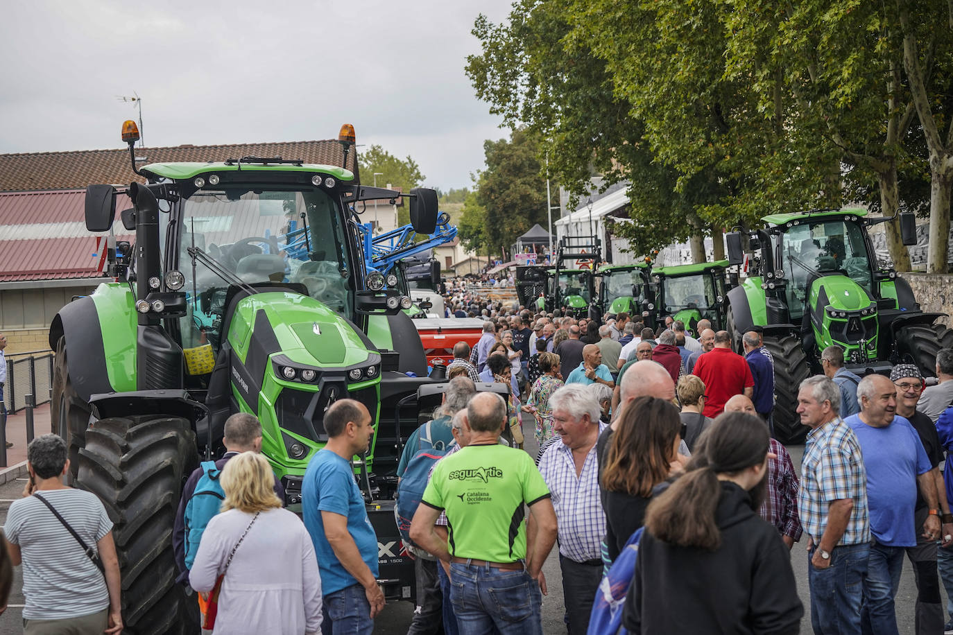 Las imágenes de la feria de Agurain