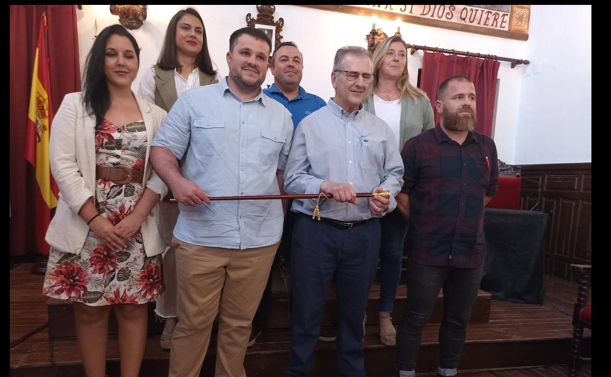 Equipo de Gobierno tras la moción de censura.