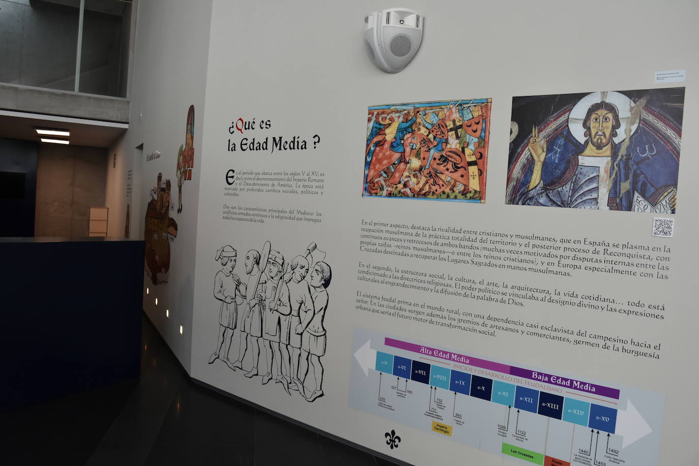 Centro de interpretación del Medievo y de recepción de visitantes del Castillo de Luna