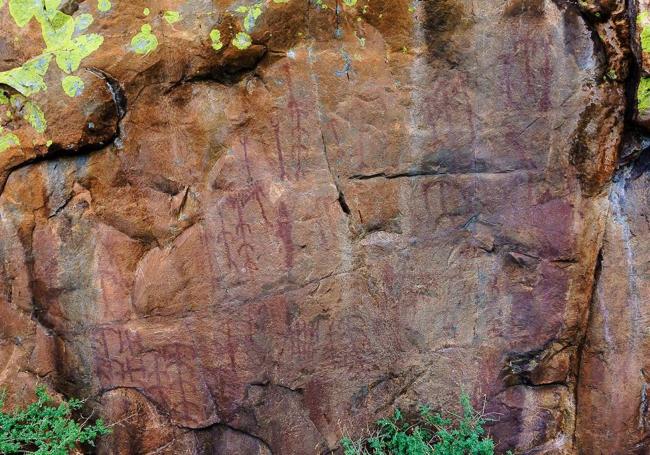 Pinturas rupestres del Risco de San Blas