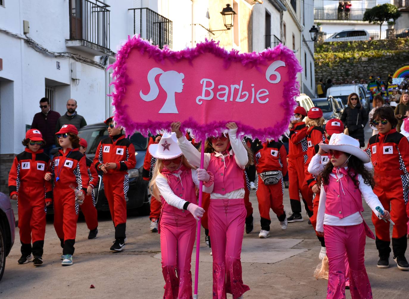 Desfile de comparsas del Carnaval del Buche. Alburquerque 2024