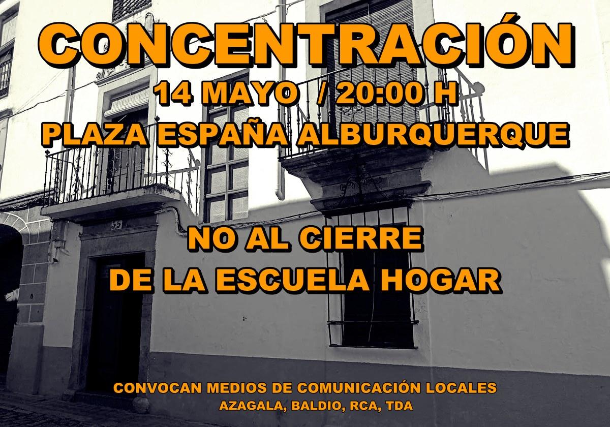 Convocada una concentración contra el cierre de la Escuela Hogar Nuestra Señora de los Dolores
