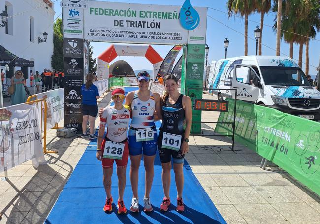 Las tres ganadoras