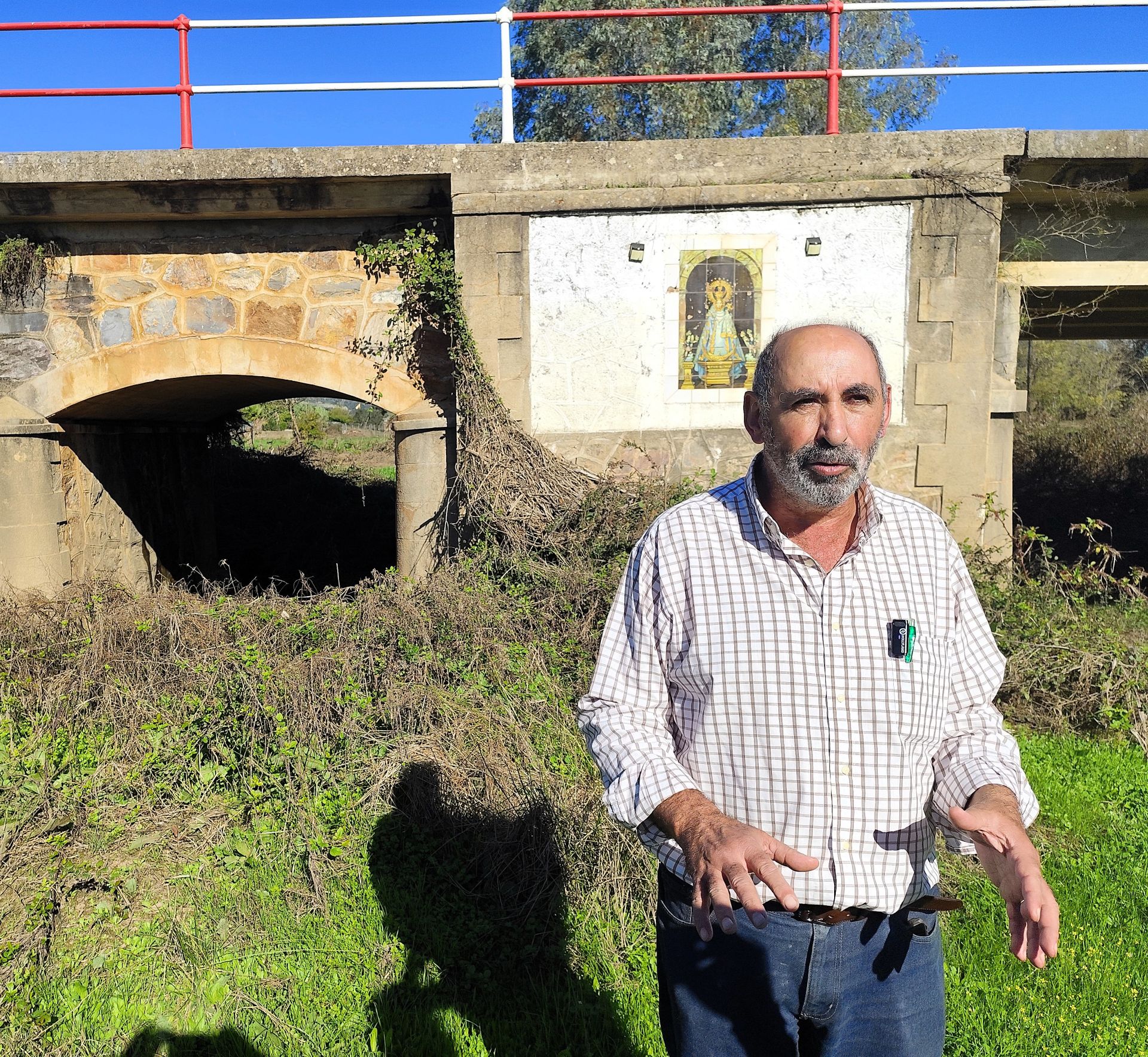 Julián Sánchez, uno de los afectados