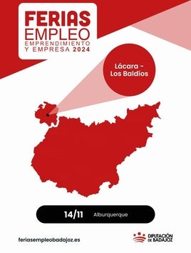 Cartel de la Feria de Empleo 2024