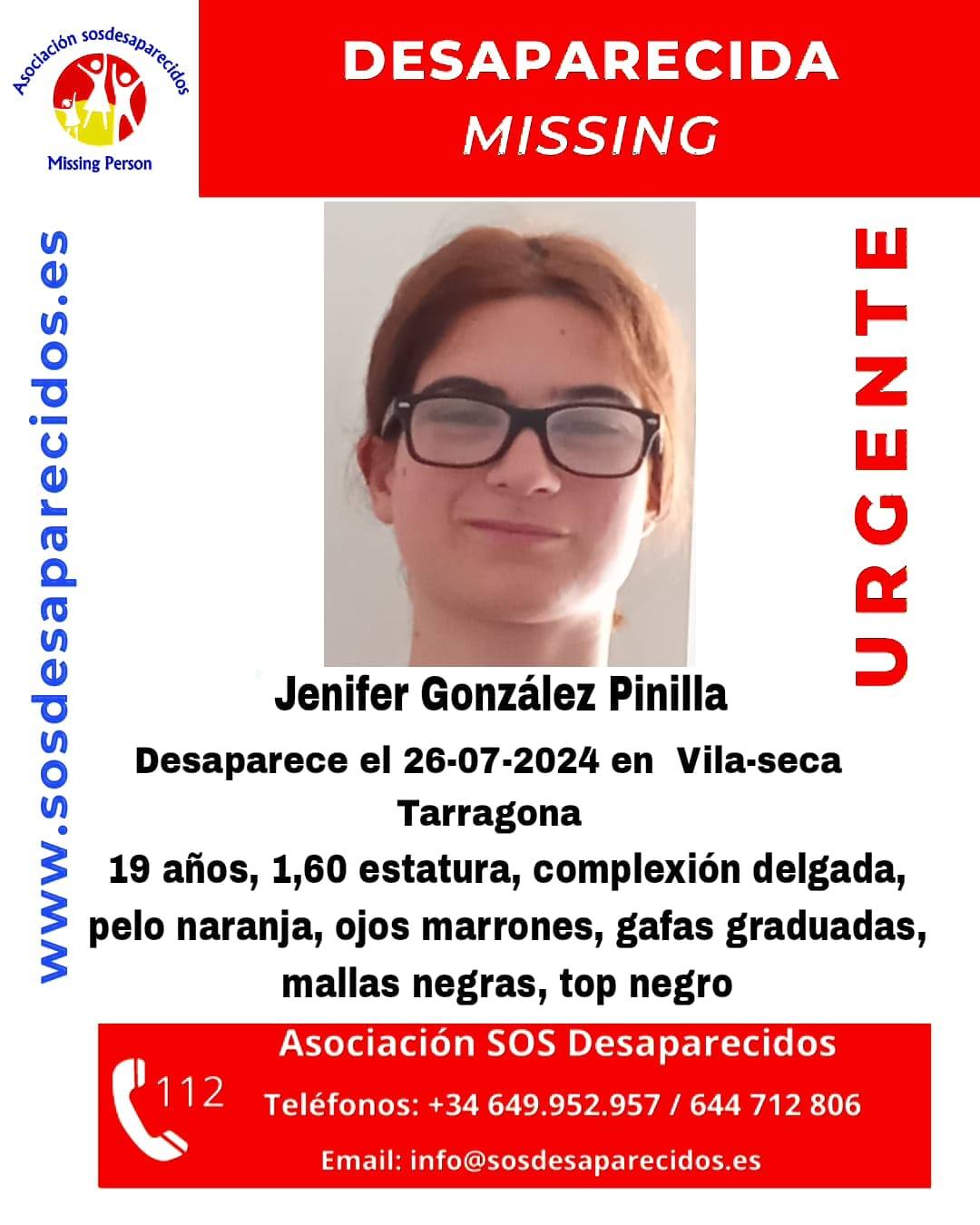 Desaparece nuevamente Jennifer González, la alconchelera residente en Cataluña
