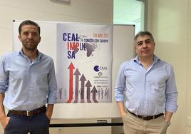 Vicente Martínez y Diego Franco, ambos directivos de la Ceal.