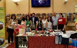 Colaboradores de Proclade Bética en Almendralejo.