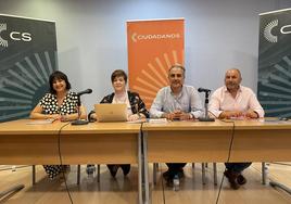 Macarena Domínguez, Ana Ponce, Juan Arias y Antolín Trigo